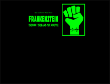 Tablet Screenshot of frankensteintheband.com
